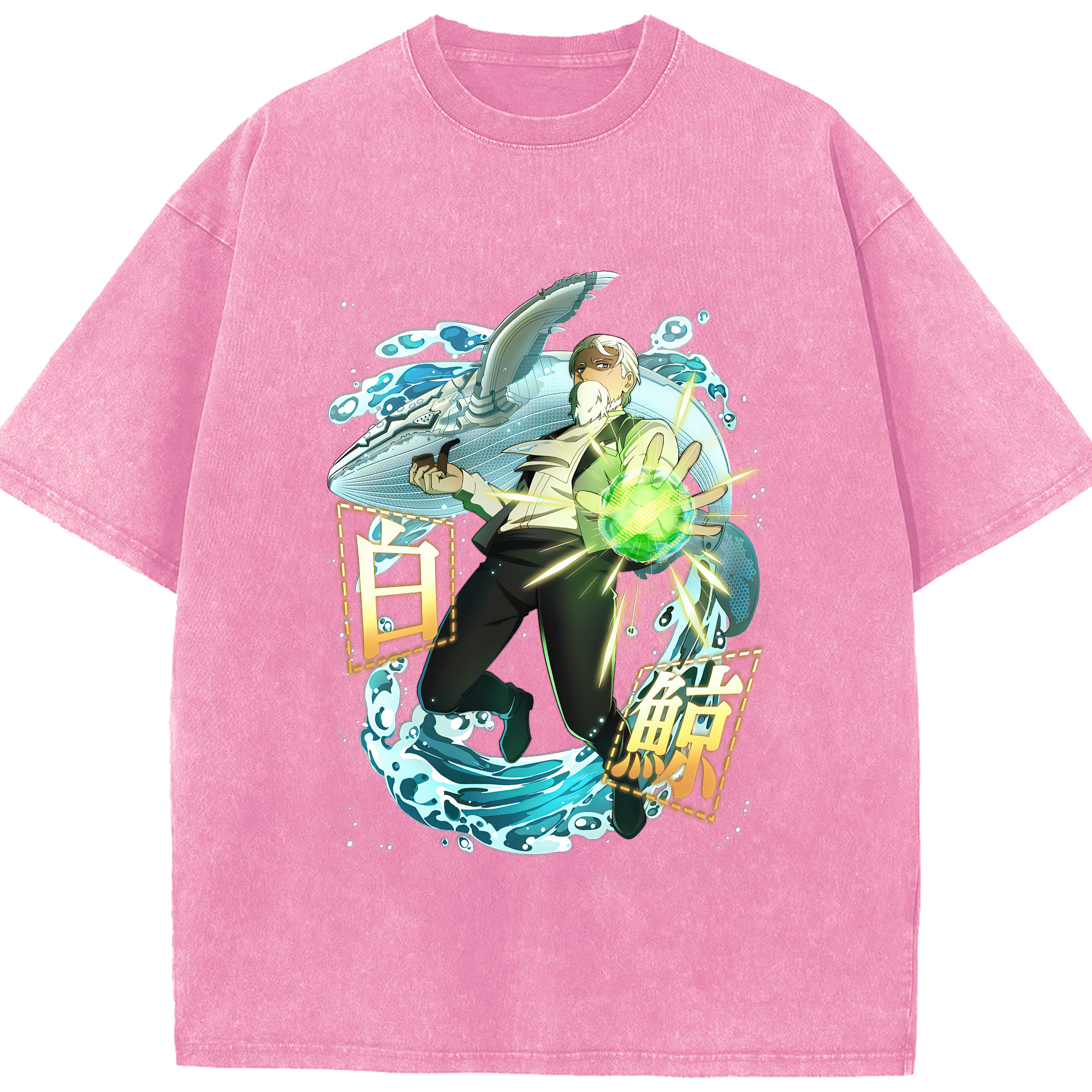 （画像用） 文豪ストレイドッグス Bungo Stray Dogs 綿100% ヴィンテージ風 半袖Tシャツ（フロントプリント）